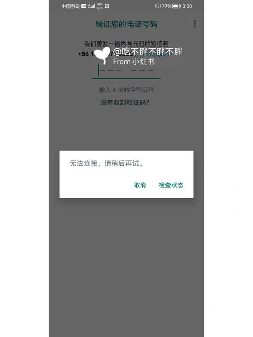 whatsapp苹果手机无法发送验证码